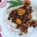 Winter Pork and Fruit Ragout