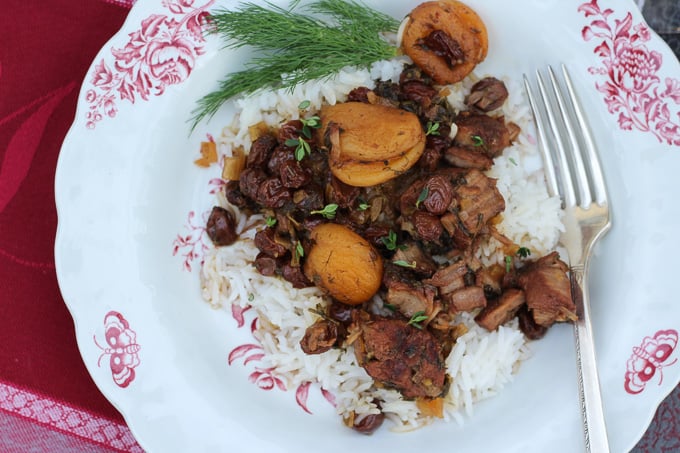 Winter Pork and Fruit Ragout - Always Ravenous