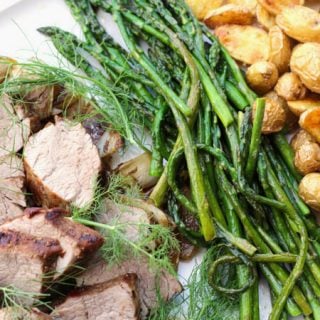 Roasted Balsamic Pork Tenderloin Paired with Meeker Vineyard Wines