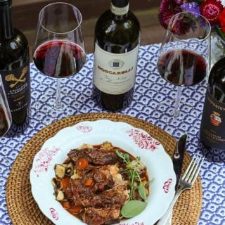 Tasting Tuscan Sangiovese Paired with Comforting Pot Roast