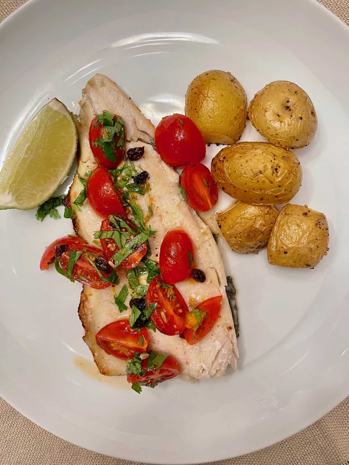 Roasted Trout